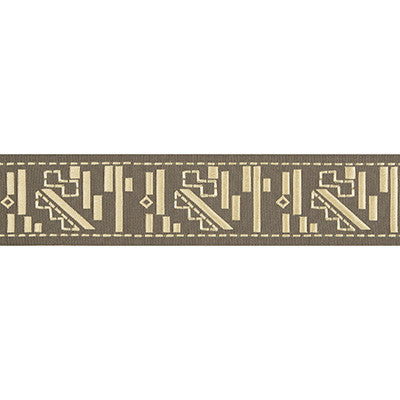 Fraktur Coffee/Cream by Lee Jofa Modern Trim