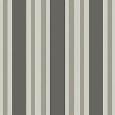 Polo Stripe Black/White by Cole & Son Wallcovering