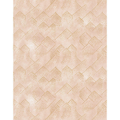 Brink Paper Blush/Gold by Lee Jofa Modern Wallcovering