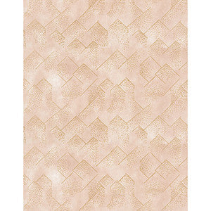Brink Paper Blush/Gold by Lee Jofa Modern Wallcovering
