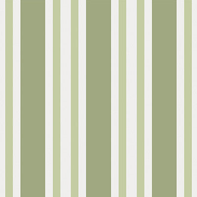 Polo Stripe Leaf Green by Cole & Son Wallcovering