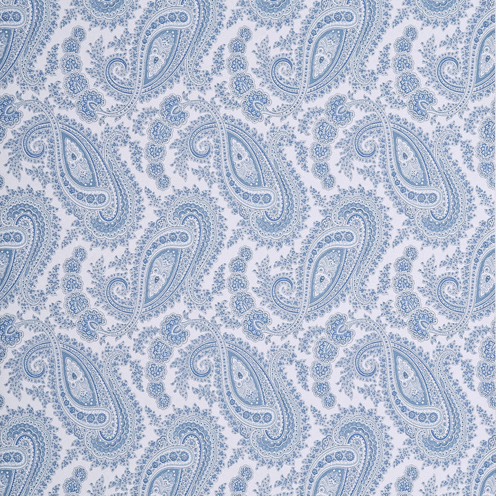 Kathak Paisley Delft/Indigo by Baker Lifestyle Wallcovering
