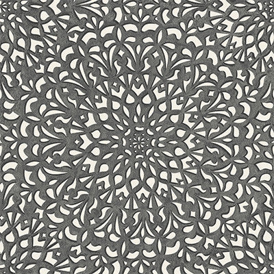 Medina Soot & Snow by Cole & Son Wallcovering