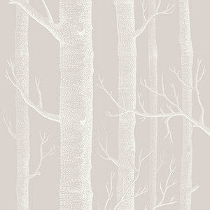 Woods Stone/White by Cole & Son Wallcovering