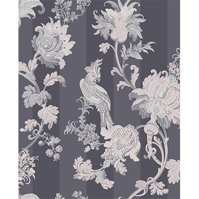 Zerzura Slate Grey & Blush Pink by Cole & Son Wallcovering