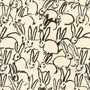 Hutch Print Black by Lee Jofa Modern Fabric