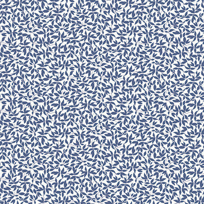 Hiedra Navy by Gaston Y Daniela Wallcovering