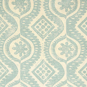 Damask Aqua by Lee Jofa Wallcovering