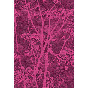 Cow Parsley Magnta Plm by Cole & Son Fabric