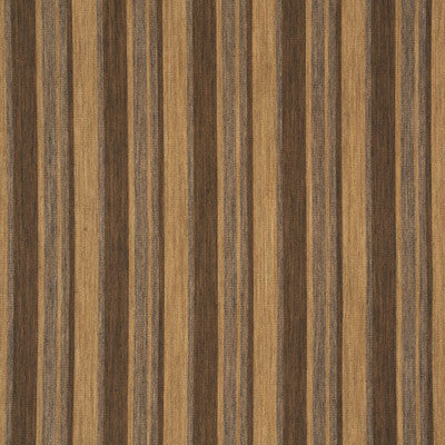 Halcyon Stripe Chocolate by Mulberry Fabric