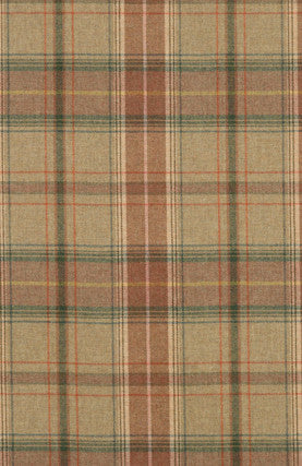 Shetland Plaid Quartz by Mulberry Fabric