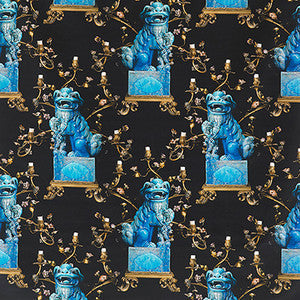 Chien Onyx/Azul by Gaston Y Daniela Fabric