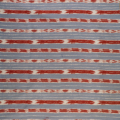 Bandas Azul Cielo/Rojo by Gaston Y Daniela Fabric