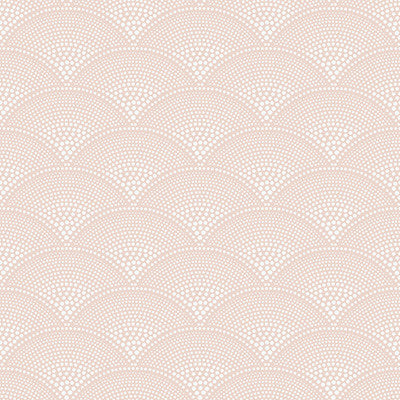 Feather Fan Plaster Pink by Cole & Son Wallcovering