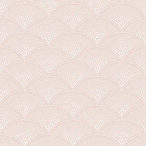 Feather Fan Plaster Pink by Cole & Son Wallcovering