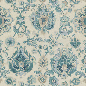 Saroukrug Aquamarine by Kravet Basics Fabric