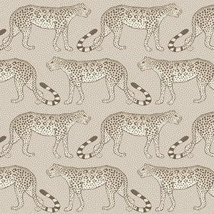 Leopard Walk Stone by Cole & Son Wallcovering