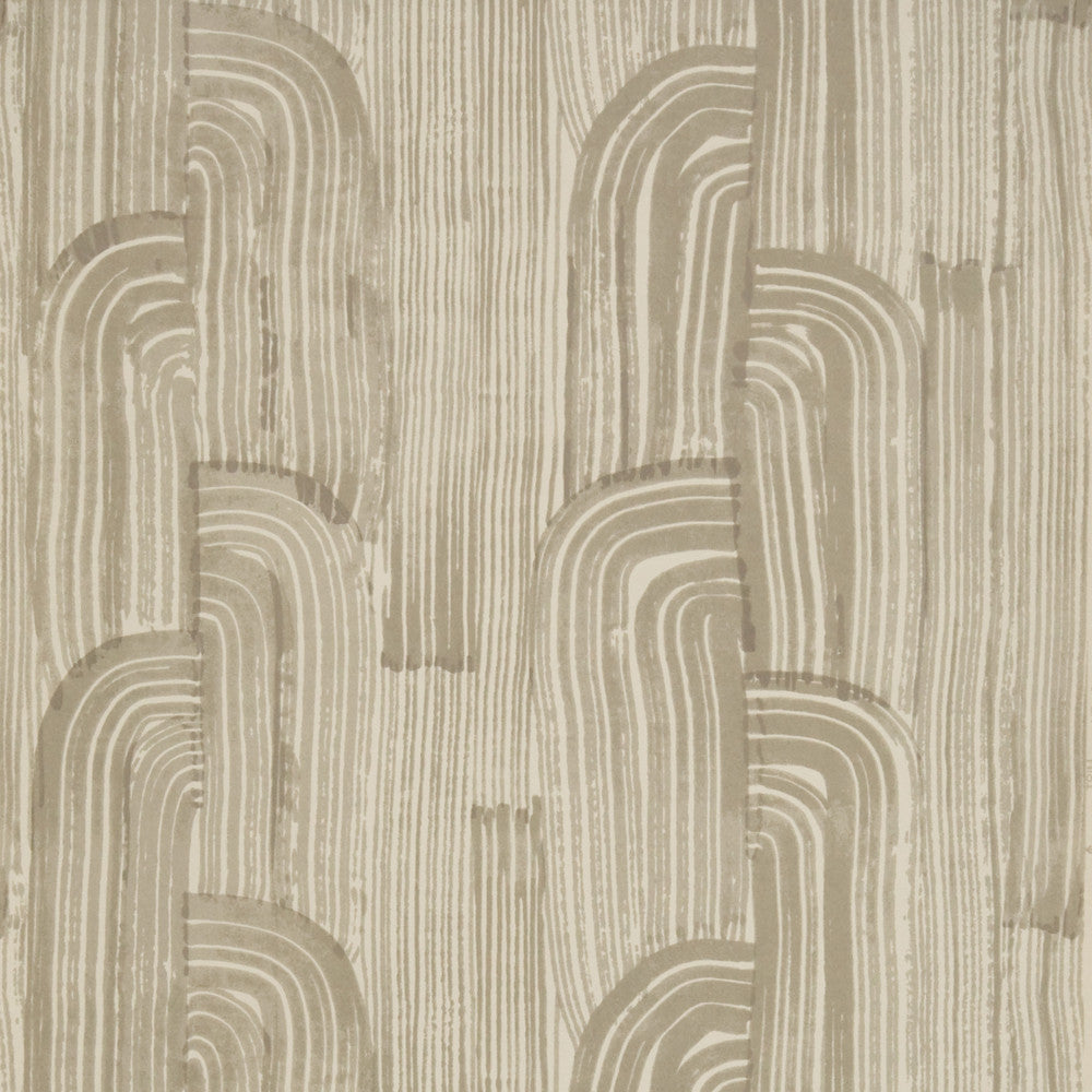 Crescent Paper Taupe/Putty by Lee Jofa Modern Wallcovering