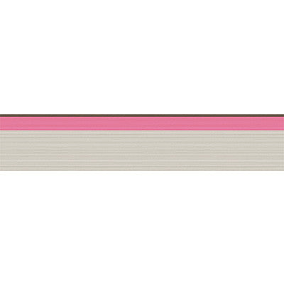 Jaspe Border Charcoal/Pink by Cole & Son Wallcovering