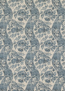 Caldbeck Indigo/Linen by G P & J Baker Fabric