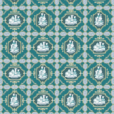 Porcelanas Esmeralda by Gaston Y Daniela Fabric