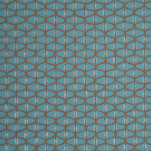 Coffee Bean Teal/Silver by Baker Lifestyle Wallpaper