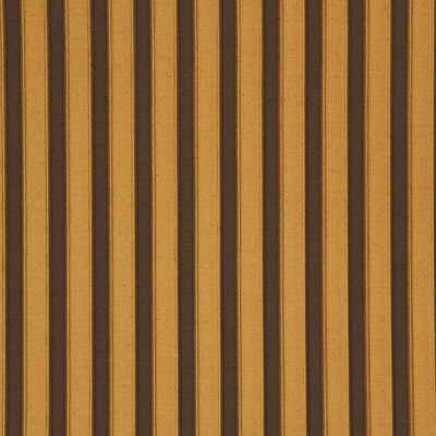 Pleated Stripe Chocolate/Bronze by G P & J Baker Fabric