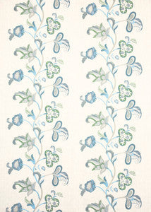 Cawdor Teal by G P & J Baker Fabric