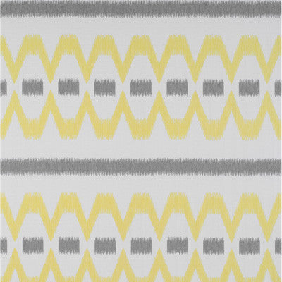 Lampedusa Gris/Amarillo by Gaston Y Daniela Fabric