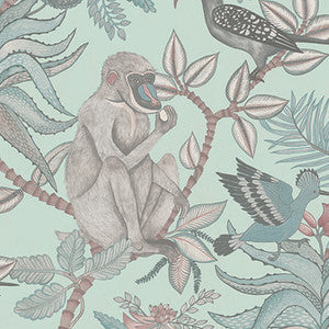 Savuti Duck Egg by Cole & Son Wallcovering