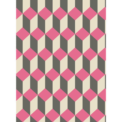 Delano Pink And Black by Cole & Son Wallcovering