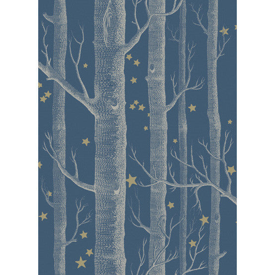 Woods & Stars Midnight by Cole & Son Wallcovering