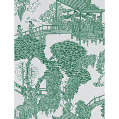 Zhou Jun Verde by Gaston Y Daniela Wallcovering