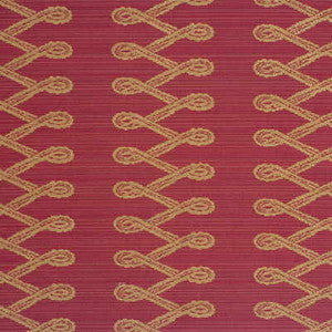 Tunic Stripe Red by Mulberry Fabric