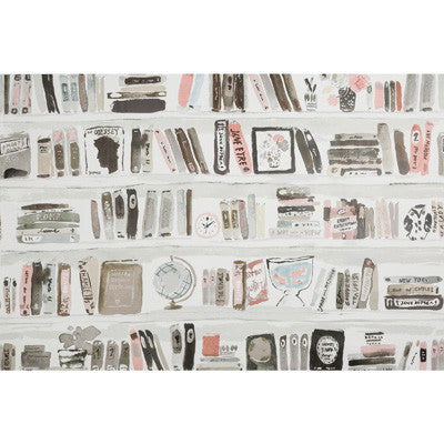 Bella Books Blush by Kravet Design Wallcovering