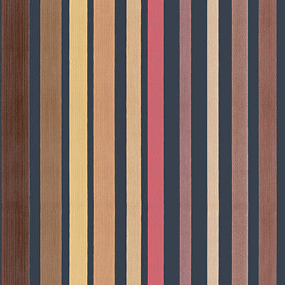 Carousel Stripe Pink by Cole & Son Wallcovering