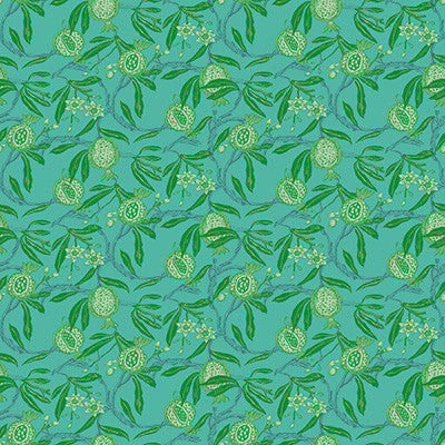 Granadas Verde/Azul by Gaston Y Daniela Wallcovering