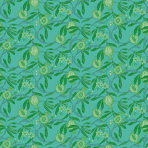 Granadas Verde/Azul by Gaston Y Daniela Wallcovering
