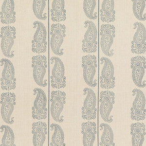 Cromer Paisley Indigo by G P & J Baker Fabric