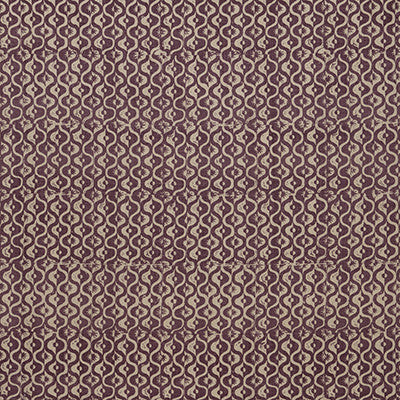 Small Medallion Aubergine by Lee Jofa Fabric