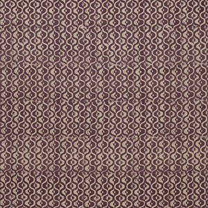Small Medallion Aubergine by Lee Jofa Fabric