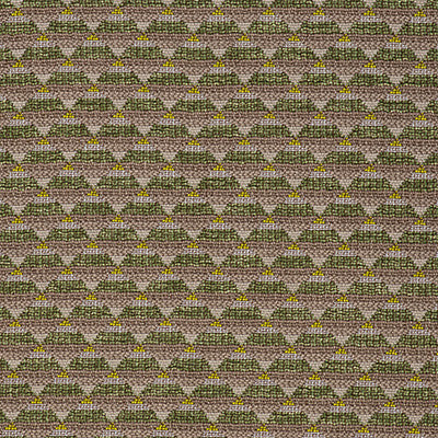 Piramides Verde by Gaston Y Daniela Fabric