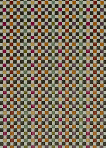 Clarendon Small Check Multi by G P & J Baker Fabric