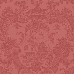 Chippendale China Red by Cole & Son Wallcovering