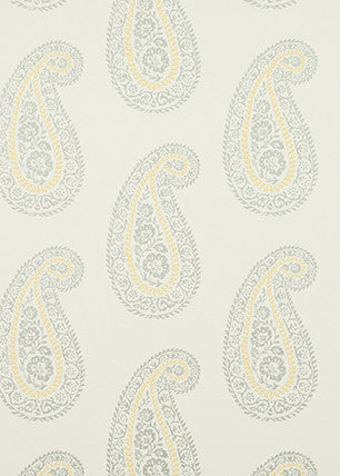 Madira Grey/Yellow by Baker Lifestyle Wallpaper