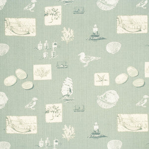 Sennen Pale Aqua by Parkertex Fabric