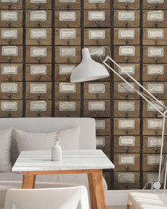 APOTHECARY Neutral Wallpaper (WP20264) by Mind The Gap