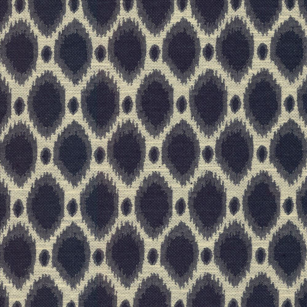 Appaloosa Indigo by Kasmir Fabric 5088 60% Cotton
40% Polyester
 CHINA </p><p>Repeat: Horizontal: 3 5/8 inches and Vertical: 3 2/8 inches 54 - Fabric Carolina -