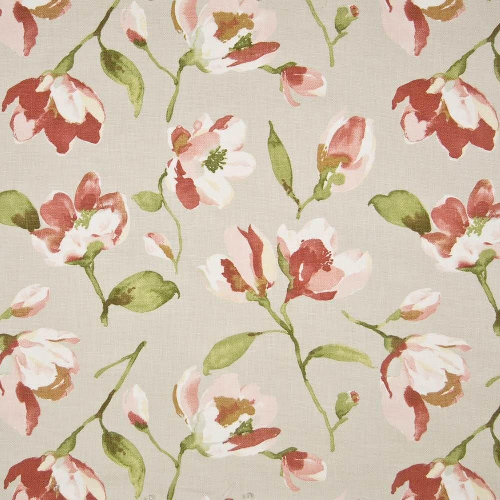 April In Paris Scarlet by Kasmir Fabric 1387 100% Cotton
 USA 14,000 Wyzenbeek Double Rubs Horizontal: 27 inches and Vertical: 27 inches 54 - Fabric Carolina -