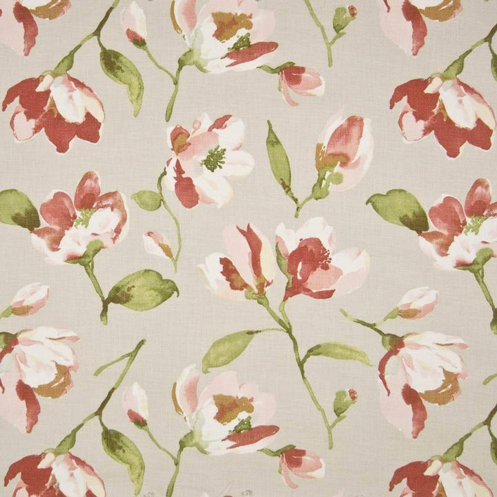 April In Paris Scarlet by Kasmir Fabric 1387 100% Cotton USA 14,000 Wyzenbeek Double Rubs H: 27 inches, V:27 inches 54 - Fabric Carolina - Kasmir
